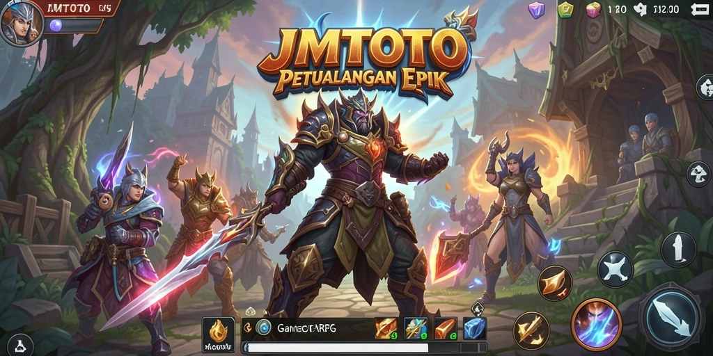 Gameplay JMTOTO yang memukau dengan pertempuran seru dan karakter mendalam.