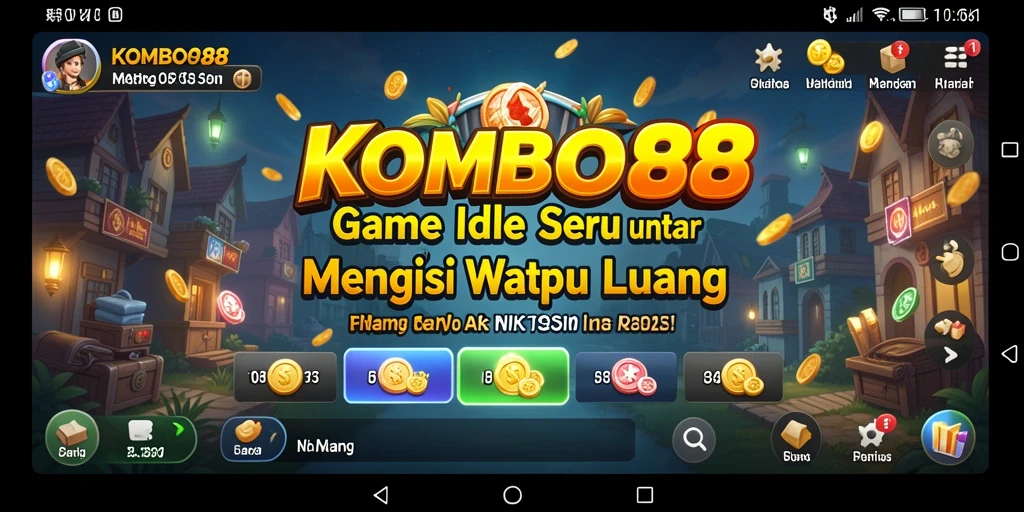 Tampilan gameplay KOMBO88 yang intuitif dan menarik.