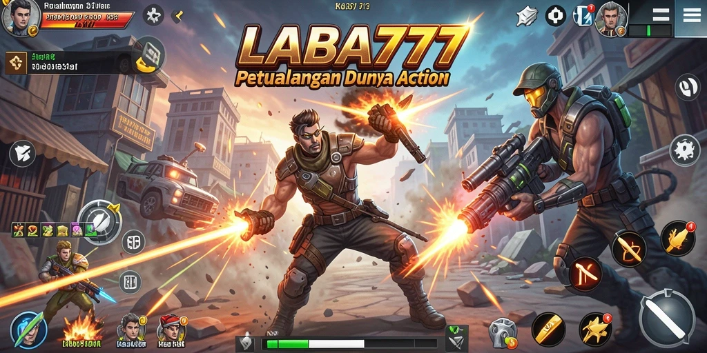 Screenshot LABA777 menunjukkan aksi seru dalam permainan.