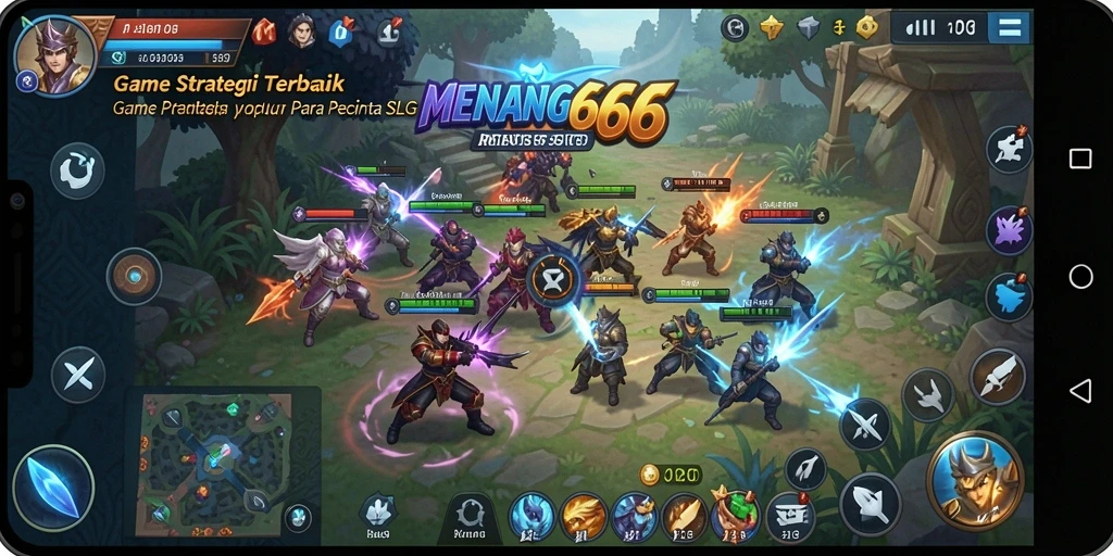 Screenshot MENANG666 menampilkan strategi dan pertempuran mendalam dalam gameplay.